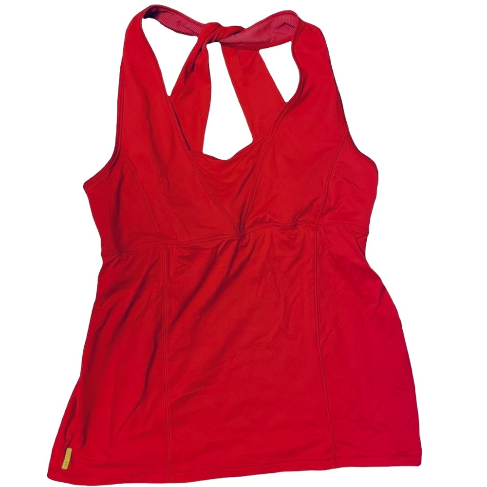 Lole Athletic Tank Top with Built-in Bra Rich Fuchsia Pink Color Size XS